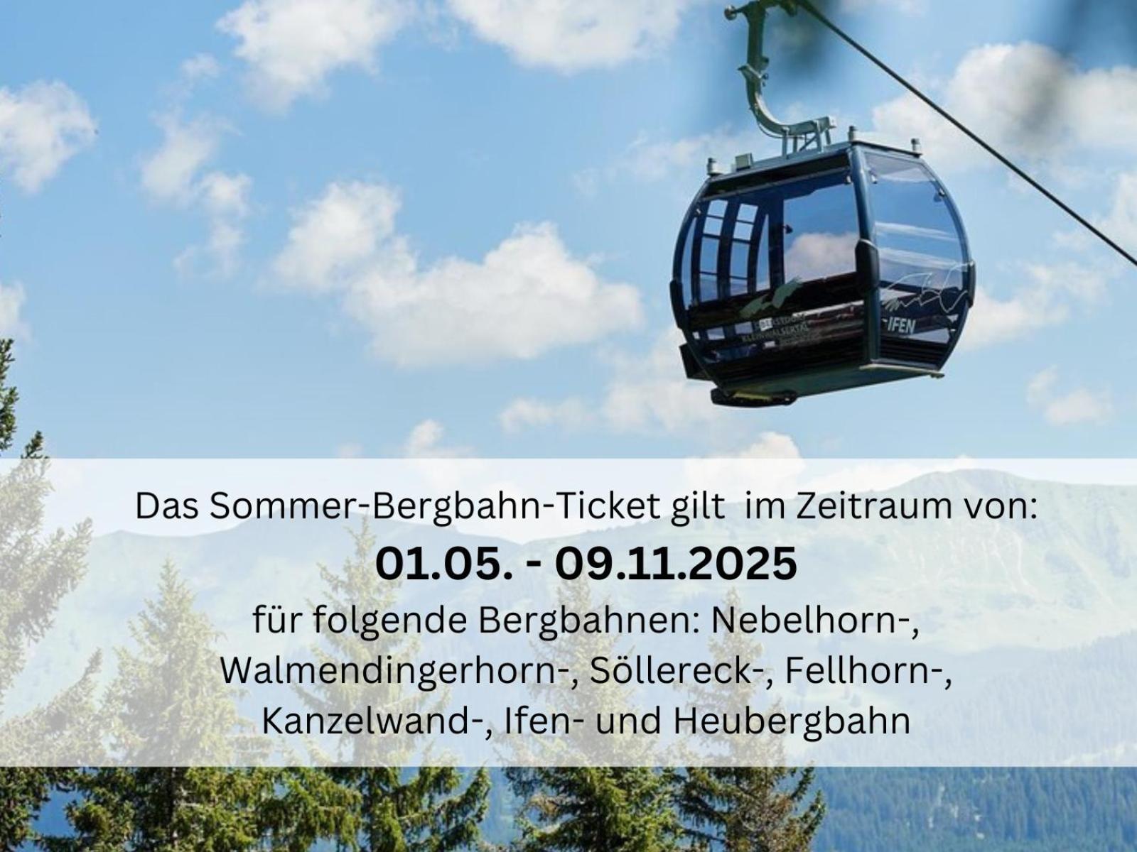 Bergfex Gaisalphorn Mit Sommer-Bergbahnticket Oberstdorf Zewnętrze zdjęcie
